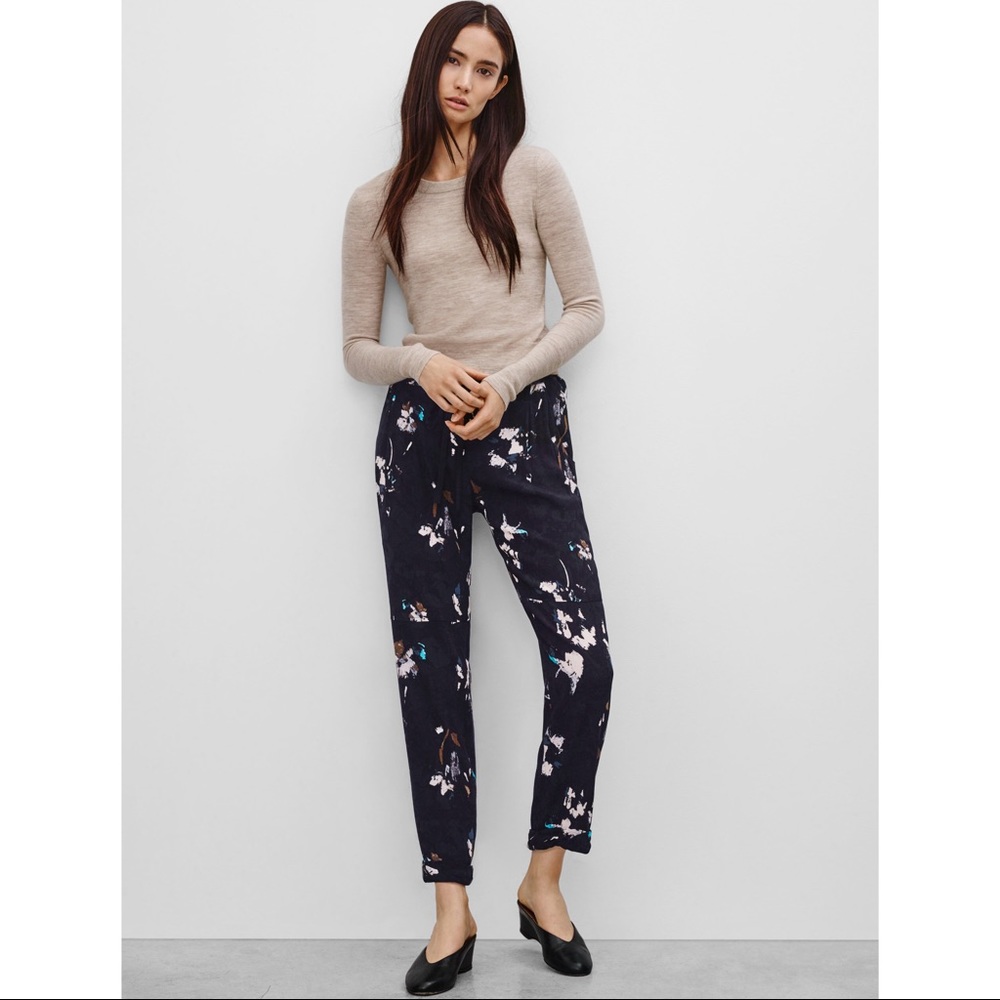 Aritzia Wilfred Marais Floral Pants Size Small
